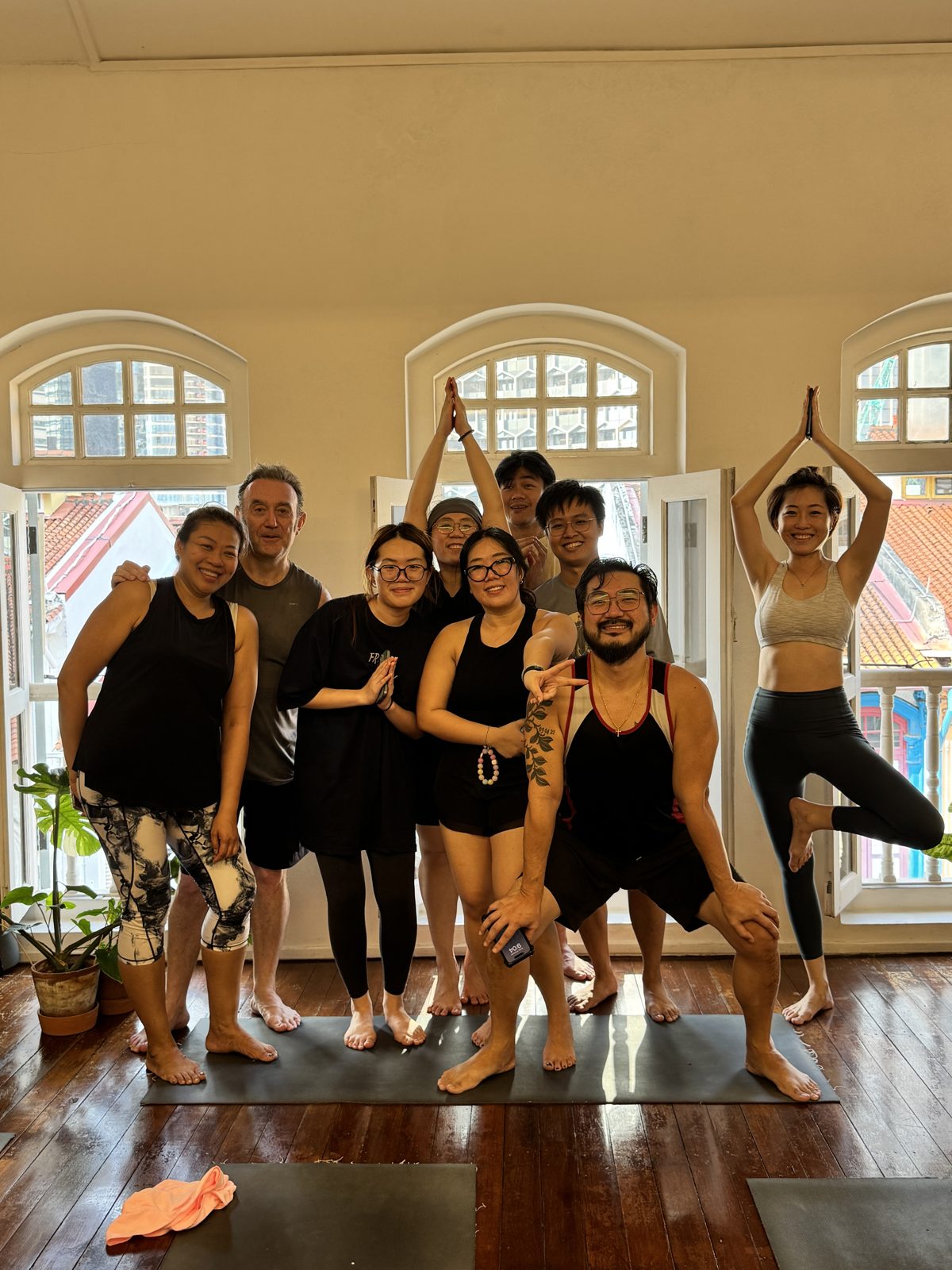 Yoga pose