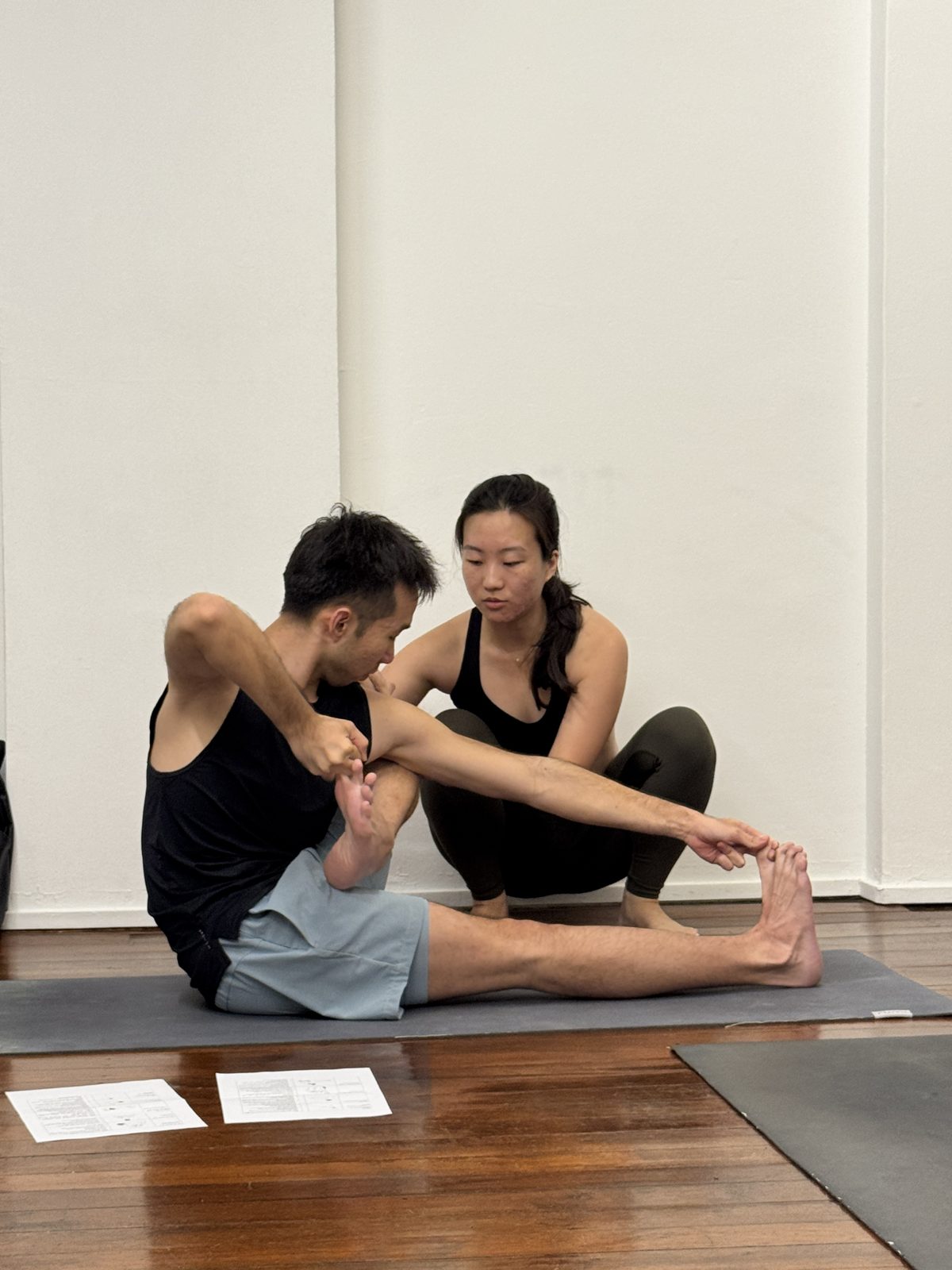 Yoga teacher training
